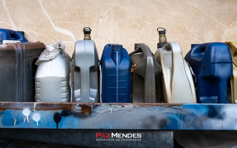 Óleos lubrificantes usados